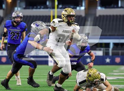 Thumbnail 3 in Westbrook vs. Abbott (UIL 1A Six-Man Division 1 Final) photogallery.
