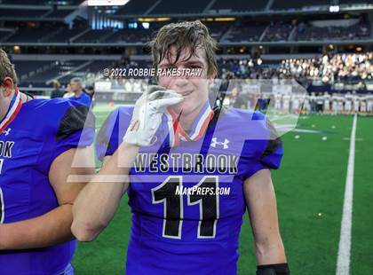 Thumbnail 3 in Westbrook vs. Abbott (UIL 1A Six-Man Division 1 Final) photogallery.