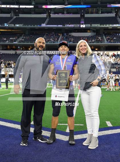 Thumbnail 2 in Westbrook vs. Abbott (UIL 1A Six-Man Division 1 Final) photogallery.