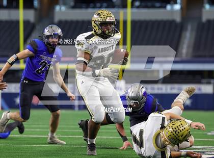 Thumbnail 2 in Westbrook vs. Abbott (UIL 1A Six-Man Division 1 Final) photogallery.