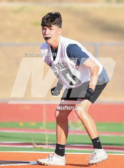 Thumbnail 2 in Maryvale vs. Bourgade Catholic (Trevor Browne 7 on 7) photogallery.