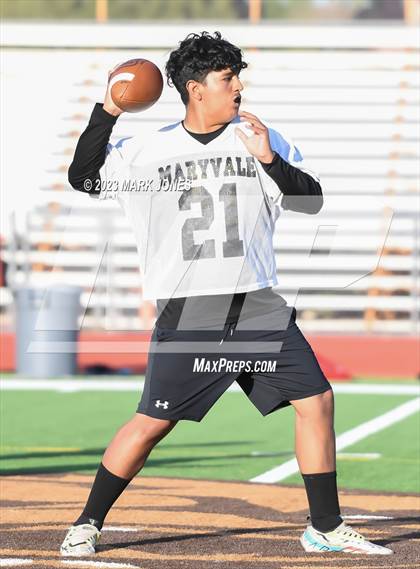 Thumbnail 1 in Maryvale vs. Bourgade Catholic (Trevor Browne 7 on 7) photogallery.