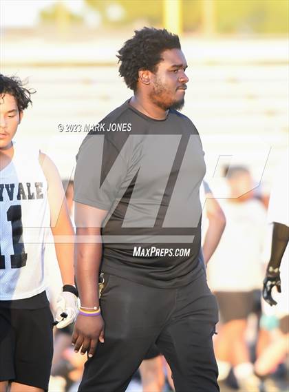 Thumbnail 3 in Maryvale vs. Bourgade Catholic (Trevor Browne 7 on 7) photogallery.