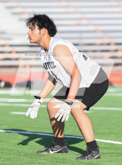 Thumbnail 1 in Maryvale vs. Bourgade Catholic (Trevor Browne 7 on 7) photogallery.
