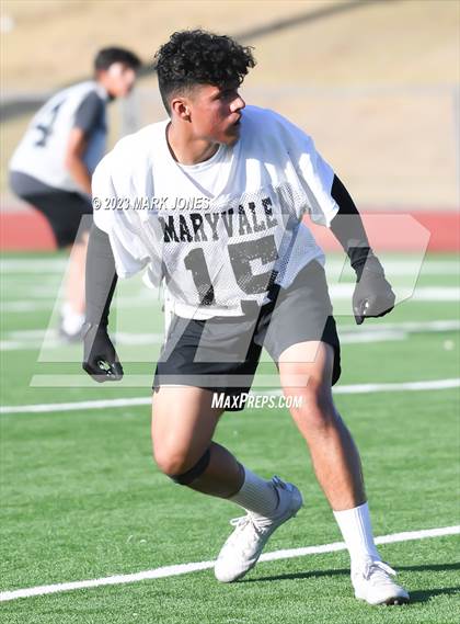 Thumbnail 3 in Maryvale vs. Bourgade Catholic (Trevor Browne 7 on 7) photogallery.