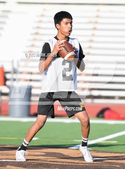 Thumbnail 1 in Maryvale vs. Bourgade Catholic (Trevor Browne 7 on 7) photogallery.