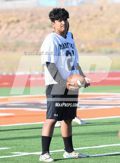 Thumbnail 1 in Maryvale vs. Bourgade Catholic (Trevor Browne 7 on 7) photogallery.