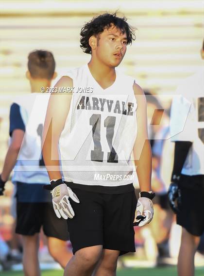 Thumbnail 1 in Maryvale vs. Bourgade Catholic (Trevor Browne 7 on 7) photogallery.