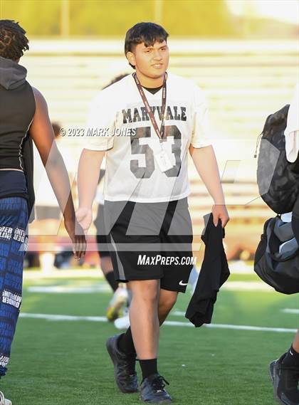 Thumbnail 1 in Maryvale vs. Bourgade Catholic (Trevor Browne 7 on 7) photogallery.