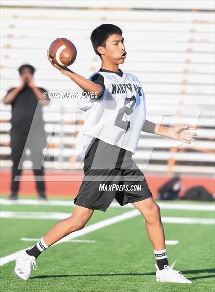 Thumbnail 2 in Maryvale vs. Bourgade Catholic (Trevor Browne 7 on 7) photogallery.