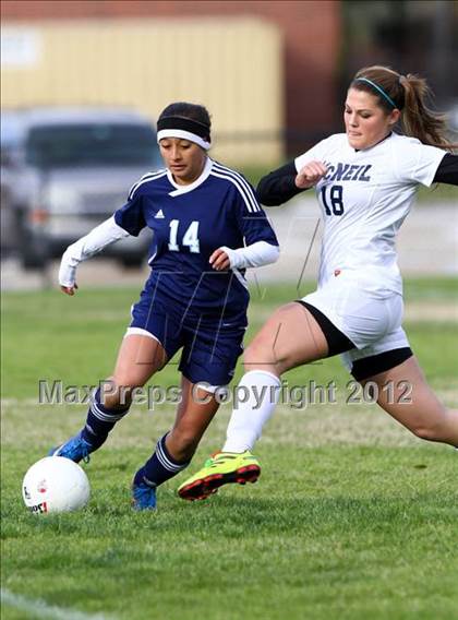 Thumbnail 2 in McNeil vs Clements (TWHS Lady Highlander Invitational) photogallery.