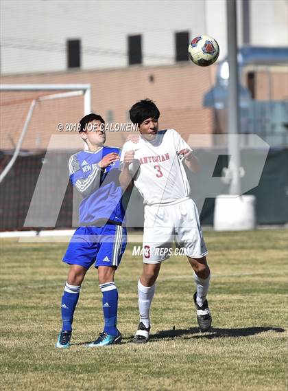 Thumbnail 2 in New Braunfels vs Antonian Prep (NEISD Tournament) photogallery.