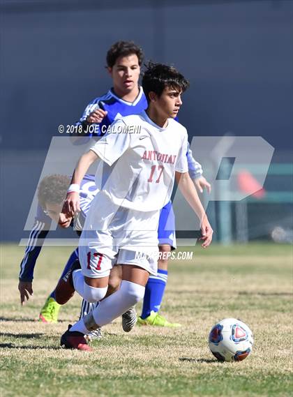 Thumbnail 2 in New Braunfels vs Antonian Prep (NEISD Tournament) photogallery.