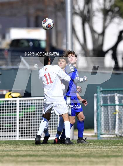 Thumbnail 3 in New Braunfels vs Antonian Prep (NEISD Tournament) photogallery.