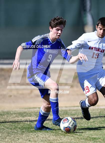 Thumbnail 3 in New Braunfels vs Antonian Prep (NEISD Tournament) photogallery.