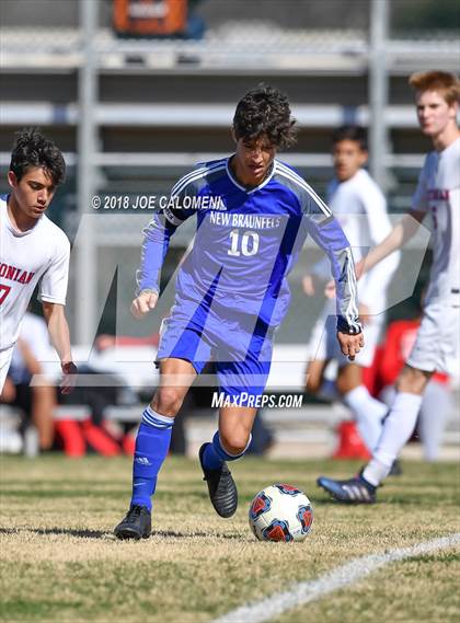 Thumbnail 2 in New Braunfels vs Antonian Prep (NEISD Tournament) photogallery.
