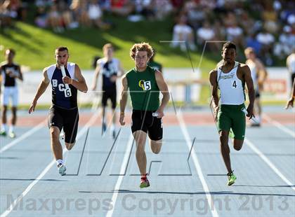 Thumbnail 1 in CIF State Track & Field Championships (Boys 4x100 Relay) photogallery.