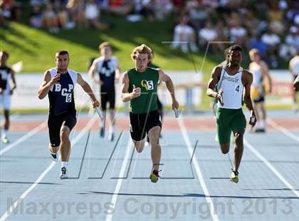 Thumbnail 1 in CIF State Track & Field Championships (Boys 4x100 Relay) photogallery.
