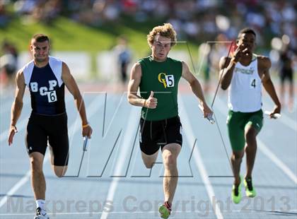 Thumbnail 1 in CIF State Track & Field Championships (Boys 4x100 Relay) photogallery.