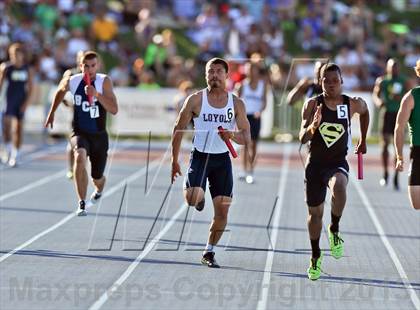 Thumbnail 3 in CIF State Track & Field Championships (Boys 4x100 Relay) photogallery.