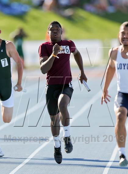 Thumbnail 2 in CIF State Track & Field Championships (Boys 4x100 Relay) photogallery.