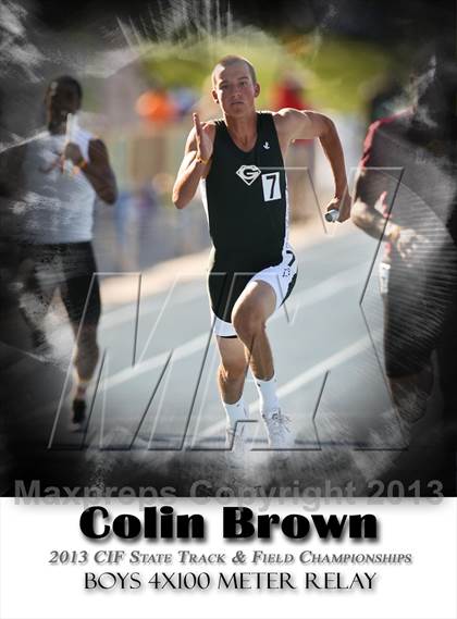 Thumbnail 3 in CIF State Track & Field Championships (Boys 4x100 Relay) photogallery.