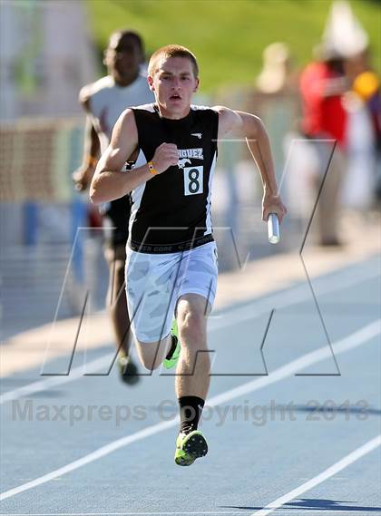 Thumbnail 1 in CIF State Track & Field Championships (Boys 4x100 Relay) photogallery.