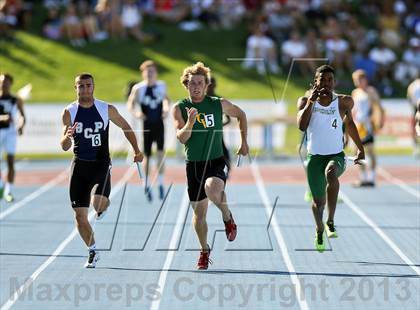 Thumbnail 3 in CIF State Track & Field Championships (Boys 4x100 Relay) photogallery.