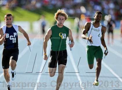 Thumbnail 2 in CIF State Track & Field Championships (Boys 4x100 Relay) photogallery.