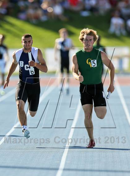 Thumbnail 3 in CIF State Track & Field Championships (Boys 4x100 Relay) photogallery.