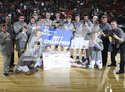 Thumbnail 1 in Newfield vs Moriah (NYSPHSAA Class D Final) photogallery.