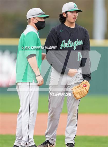 Thumbnail 3 in Mansfield vs Arlington (Drew Medford Memorial Tournament) photogallery.