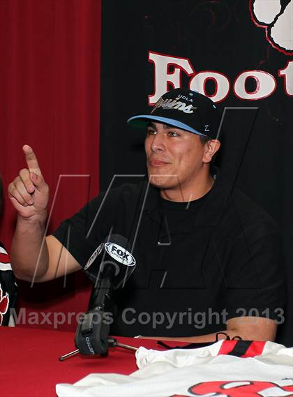 Thumbnail 3 in Kylie Fitts (National Signing Day Ceremony) photogallery.