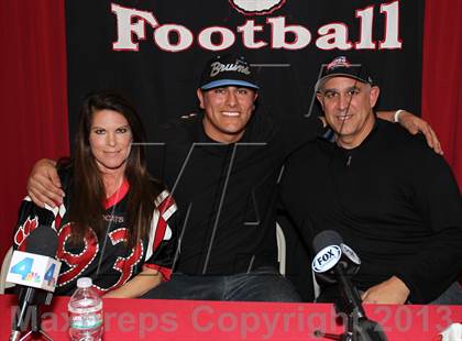 Thumbnail 3 in Kylie Fitts (National Signing Day Ceremony) photogallery.