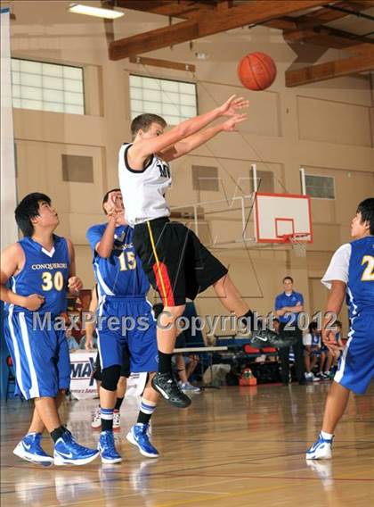 Thumbnail 3 in Marywood-Palm Valley vs Desert Christian Academy (MaxPreps Holiday Classic) photogallery.