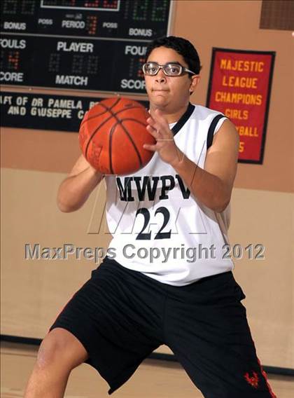 Thumbnail 1 in Marywood-Palm Valley vs Desert Christian Academy (MaxPreps Holiday Classic) photogallery.