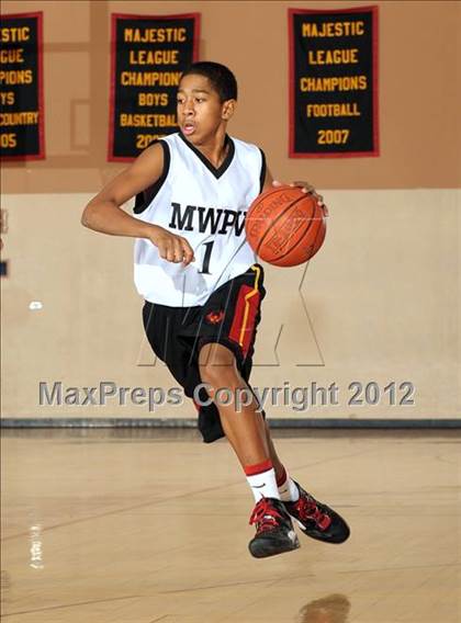 Thumbnail 1 in Marywood-Palm Valley vs Desert Christian Academy (MaxPreps Holiday Classic) photogallery.