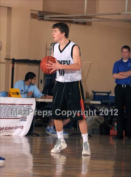 Thumbnail 2 in Marywood-Palm Valley vs Desert Christian Academy (MaxPreps Holiday Classic) photogallery.