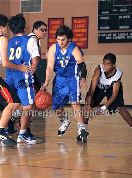 Thumbnail 3 in Marywood-Palm Valley vs Desert Christian Academy (MaxPreps Holiday Classic) photogallery.