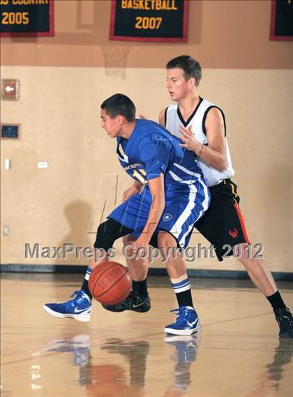 Thumbnail 2 in Marywood-Palm Valley vs Desert Christian Academy (MaxPreps Holiday Classic) photogallery.