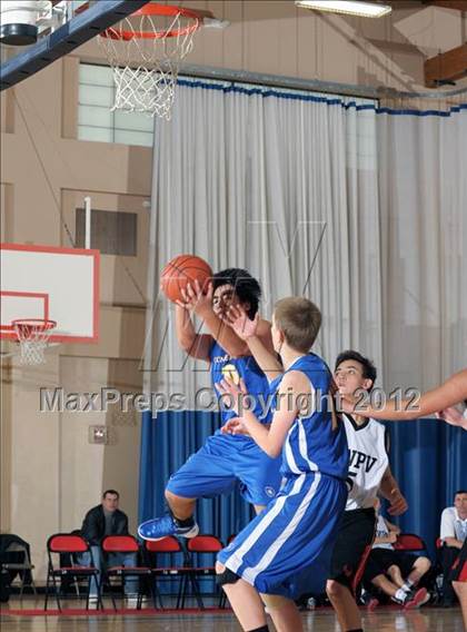 Thumbnail 1 in Marywood-Palm Valley vs Desert Christian Academy (MaxPreps Holiday Classic) photogallery.