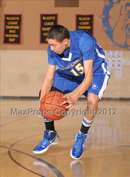Thumbnail 2 in Marywood-Palm Valley vs Desert Christian Academy (MaxPreps Holiday Classic) photogallery.