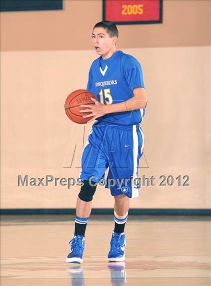 Thumbnail 2 in Marywood-Palm Valley vs Desert Christian Academy (MaxPreps Holiday Classic) photogallery.