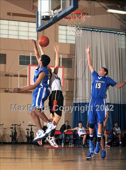 Thumbnail 2 in Marywood-Palm Valley vs Desert Christian Academy (MaxPreps Holiday Classic) photogallery.