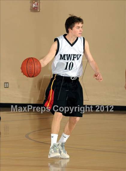 Thumbnail 3 in Marywood-Palm Valley vs Desert Christian Academy (MaxPreps Holiday Classic) photogallery.