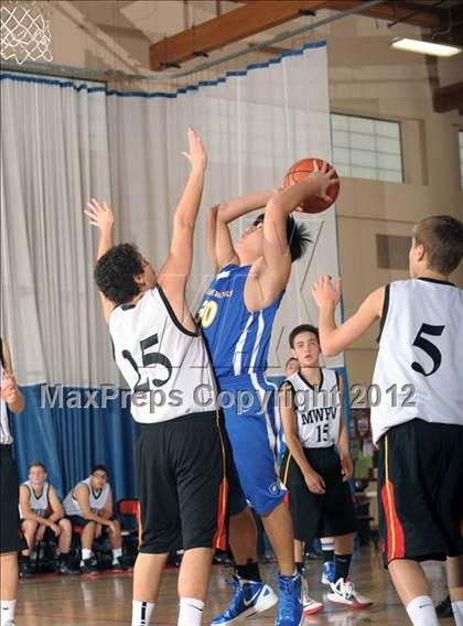 Thumbnail 2 in Marywood-Palm Valley vs Desert Christian Academy (MaxPreps Holiday Classic) photogallery.
