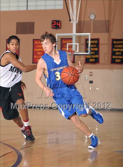 Thumbnail 3 in Marywood-Palm Valley vs Desert Christian Academy (MaxPreps Holiday Classic) photogallery.