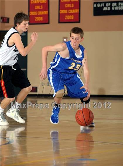 Thumbnail 3 in Marywood-Palm Valley vs Desert Christian Academy (MaxPreps Holiday Classic) photogallery.