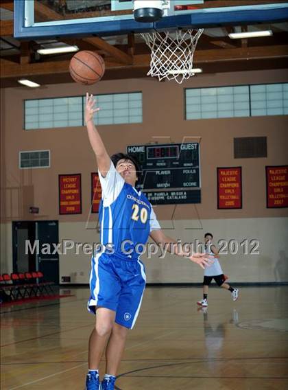 Thumbnail 3 in Marywood-Palm Valley vs Desert Christian Academy (MaxPreps Holiday Classic) photogallery.