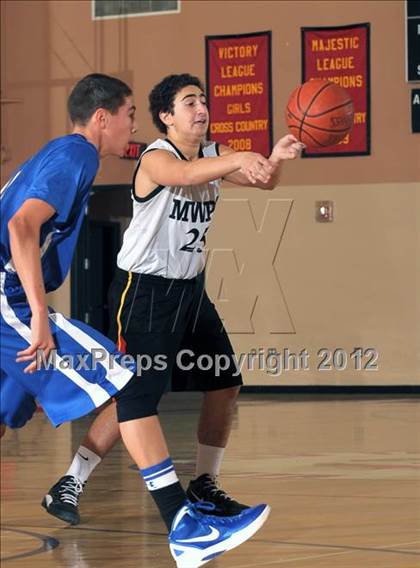Thumbnail 2 in Marywood-Palm Valley vs Desert Christian Academy (MaxPreps Holiday Classic) photogallery.